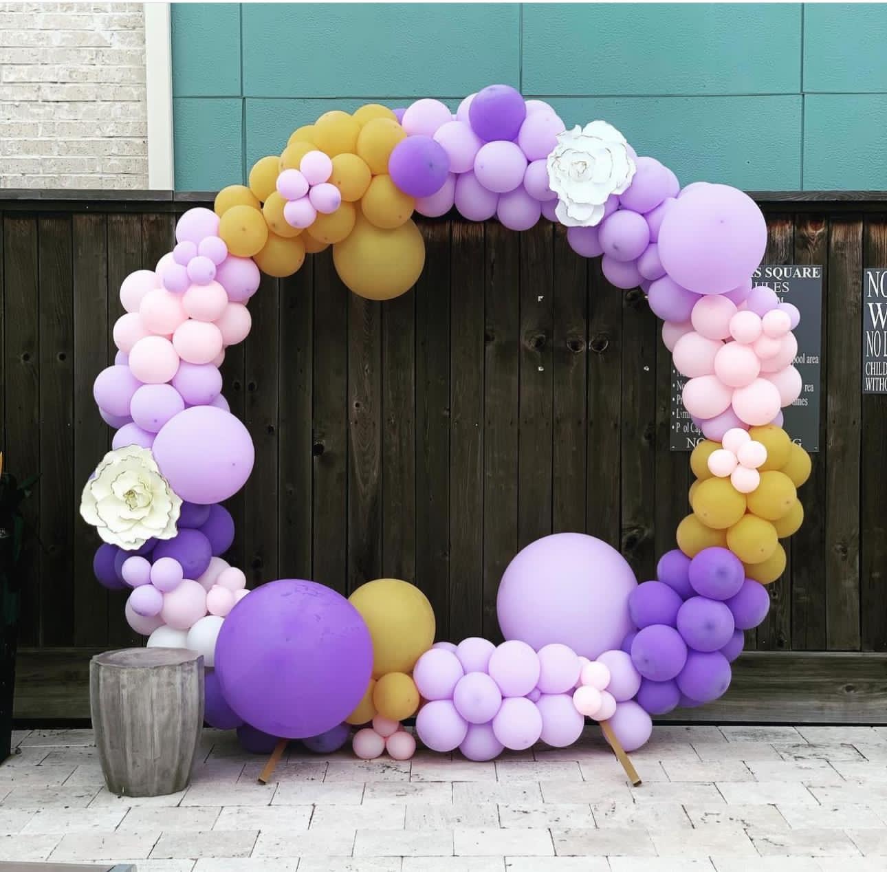 7ft balloons arc stand