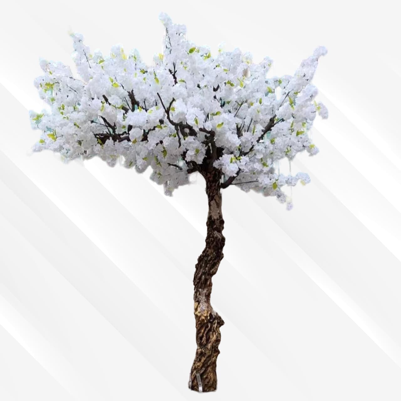 7ft Artificial White tree