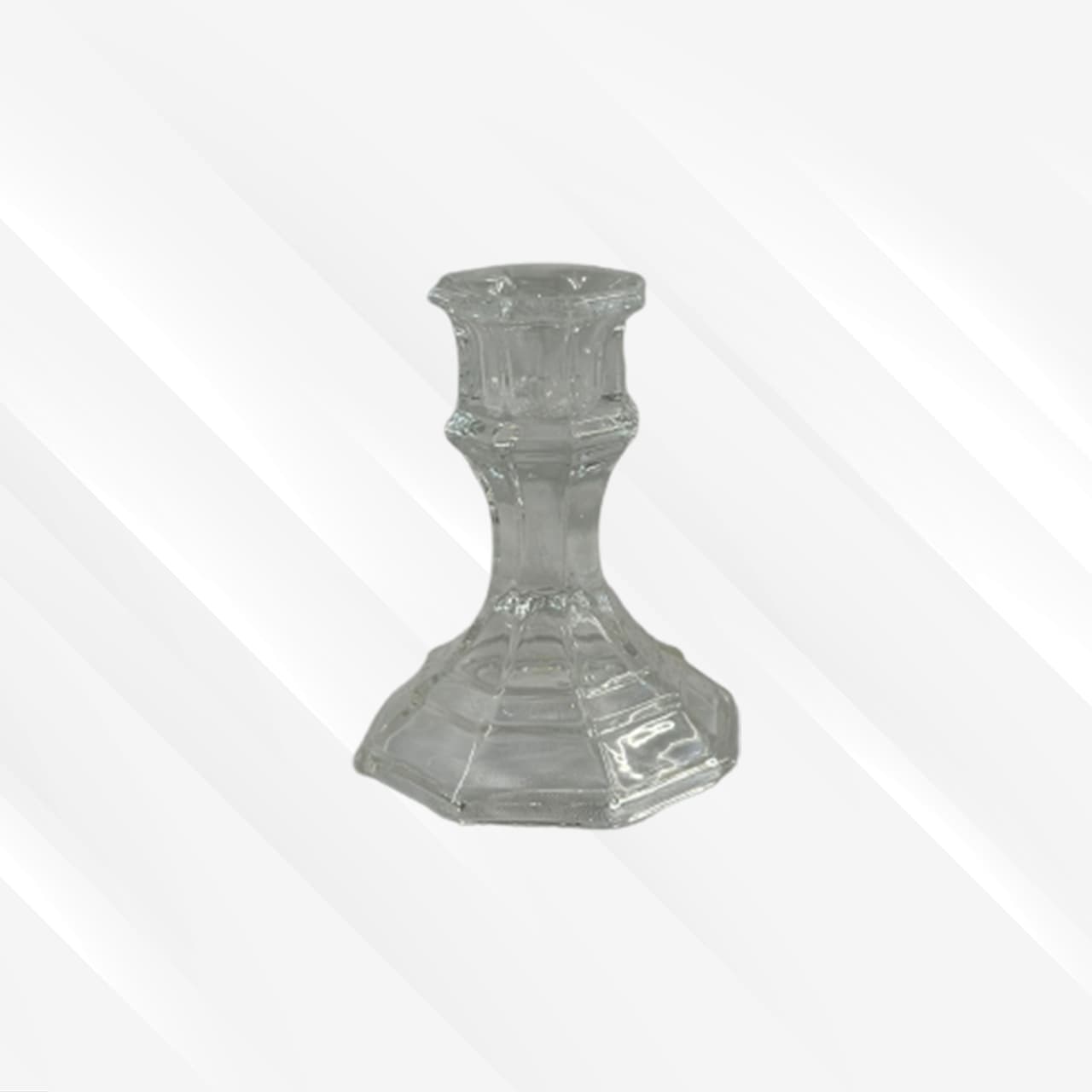 Clear Candleholder